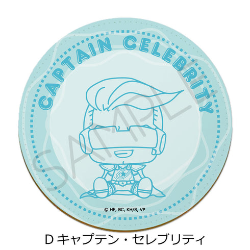 『ヴィジランテ -僕のヒーローアカデミア ILLEGALS-』レザーコースター D キャプテン・セレブリティ